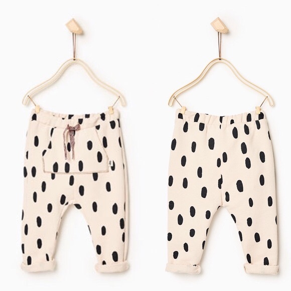 Zara Other - Jogger Bottoms Polka Dot Zara Baby