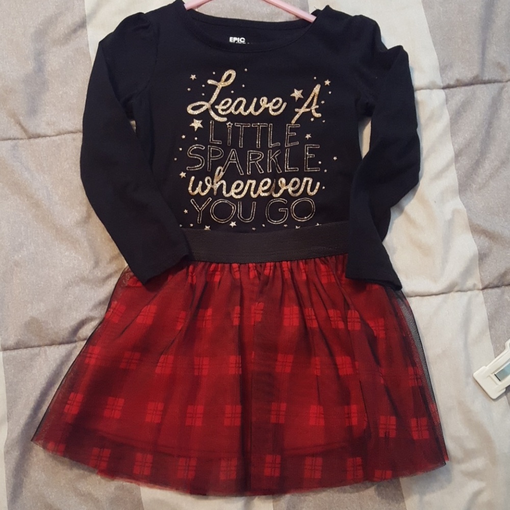 4T Tutu and Black shirt set from Macy's