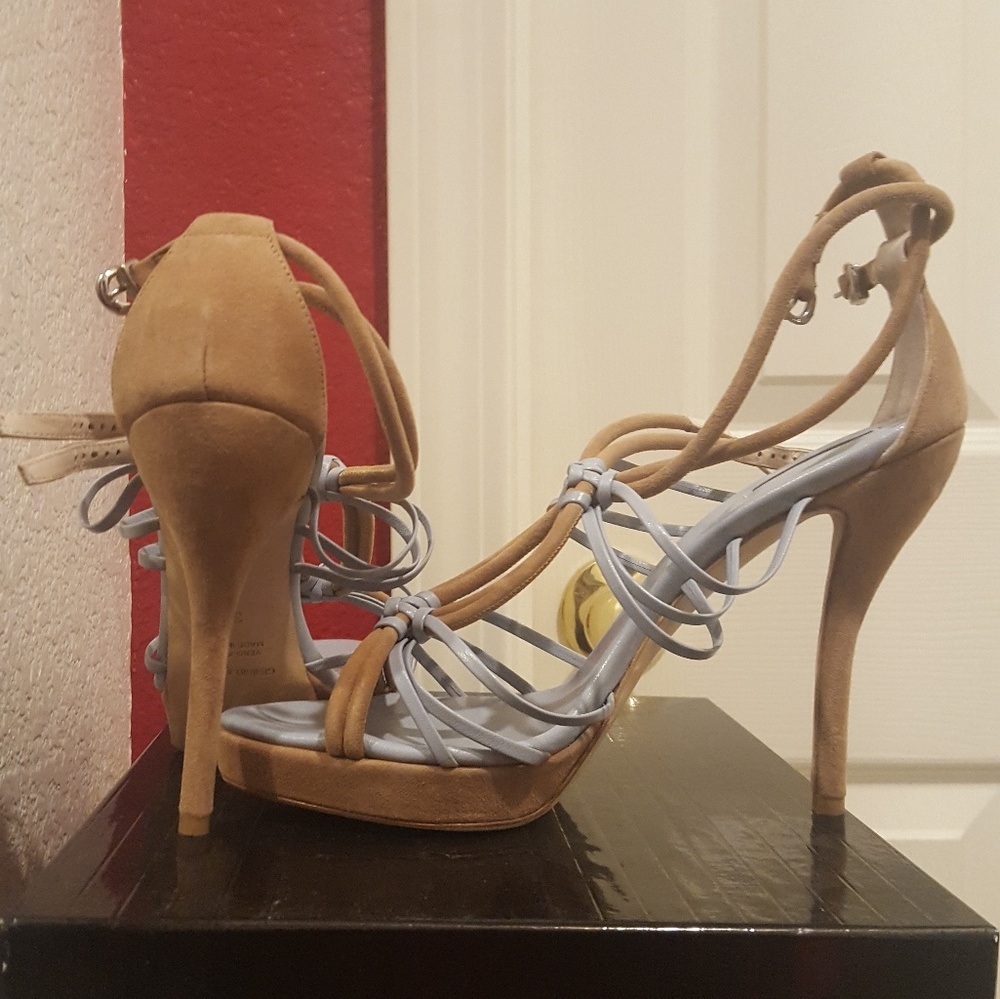 Giorgio Armani High Heeled Strappy Sandles