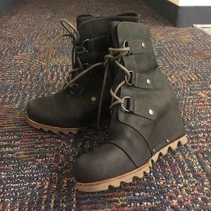 Black matte Joan of Arctic snow winter boots SOREL