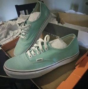 Turquoise Vans!!!