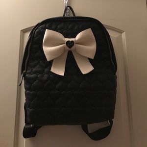 Betsy Johnson Bow backpack