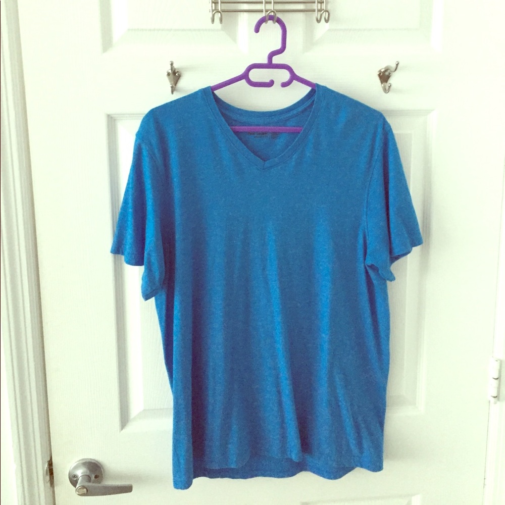 Blue V-Neck Athletic Fit by FootLocker