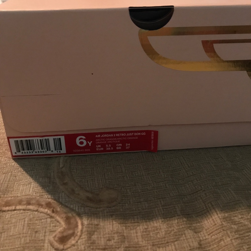 NIB Just Don Air Jordan II Retro Arctic Orange - Picture 5 of 8