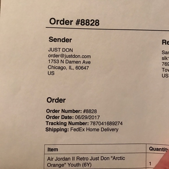 NIB Just Don Air Jordan II Retro Arctic Orange - Picture 8 of 8