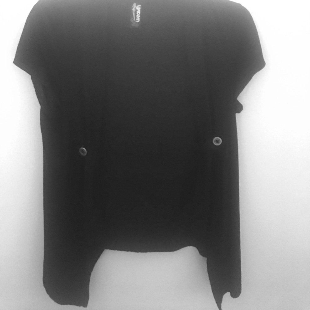 2 short sleeve cardigans