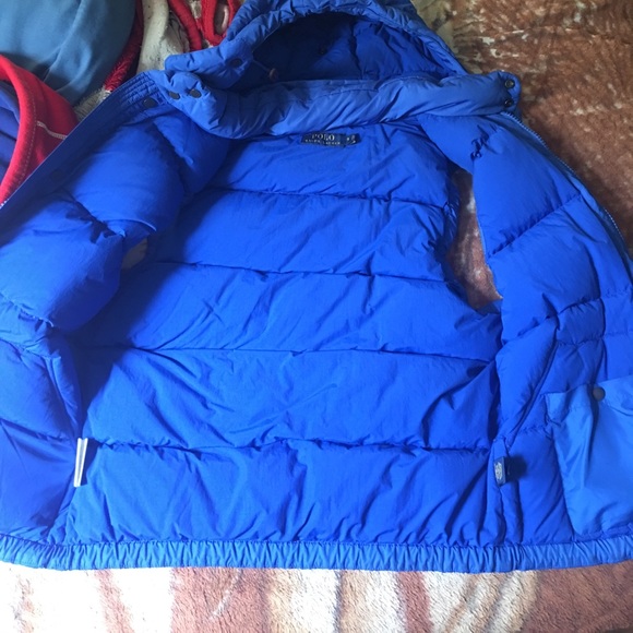 Blue polo vest - Picture 3 of 4