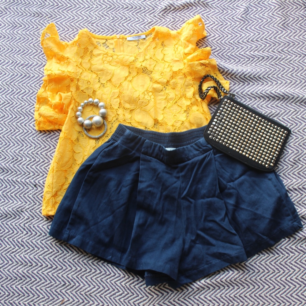 NWOT Jessica Simpson Dark Denim Skort