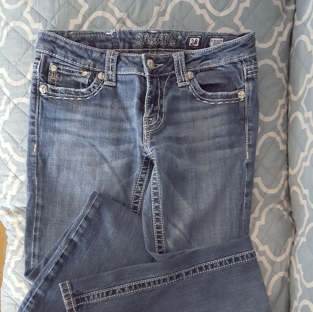 MISS ME BOOT CUT JEANS