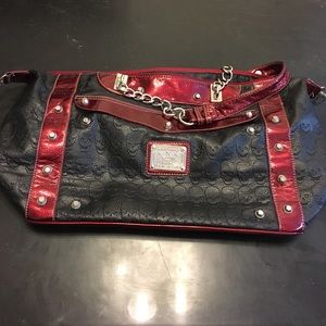 Skull pattern handbag