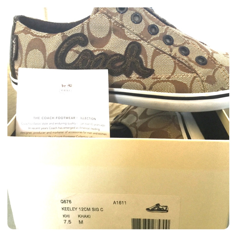 Brand new Coach sneakers - Picture 2 of 2