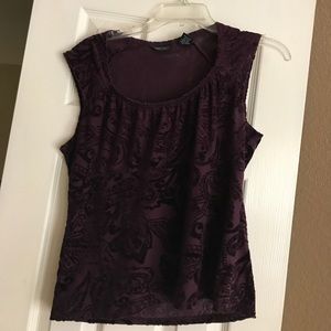 New York & Company Purple Top