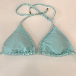 Mint green bikini top!!