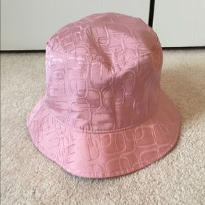 Express pink summer hat