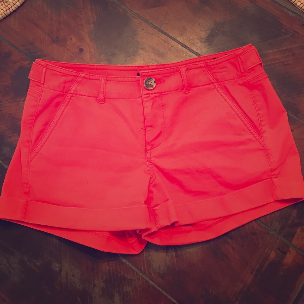 Express shorts Coral size 2 EUC