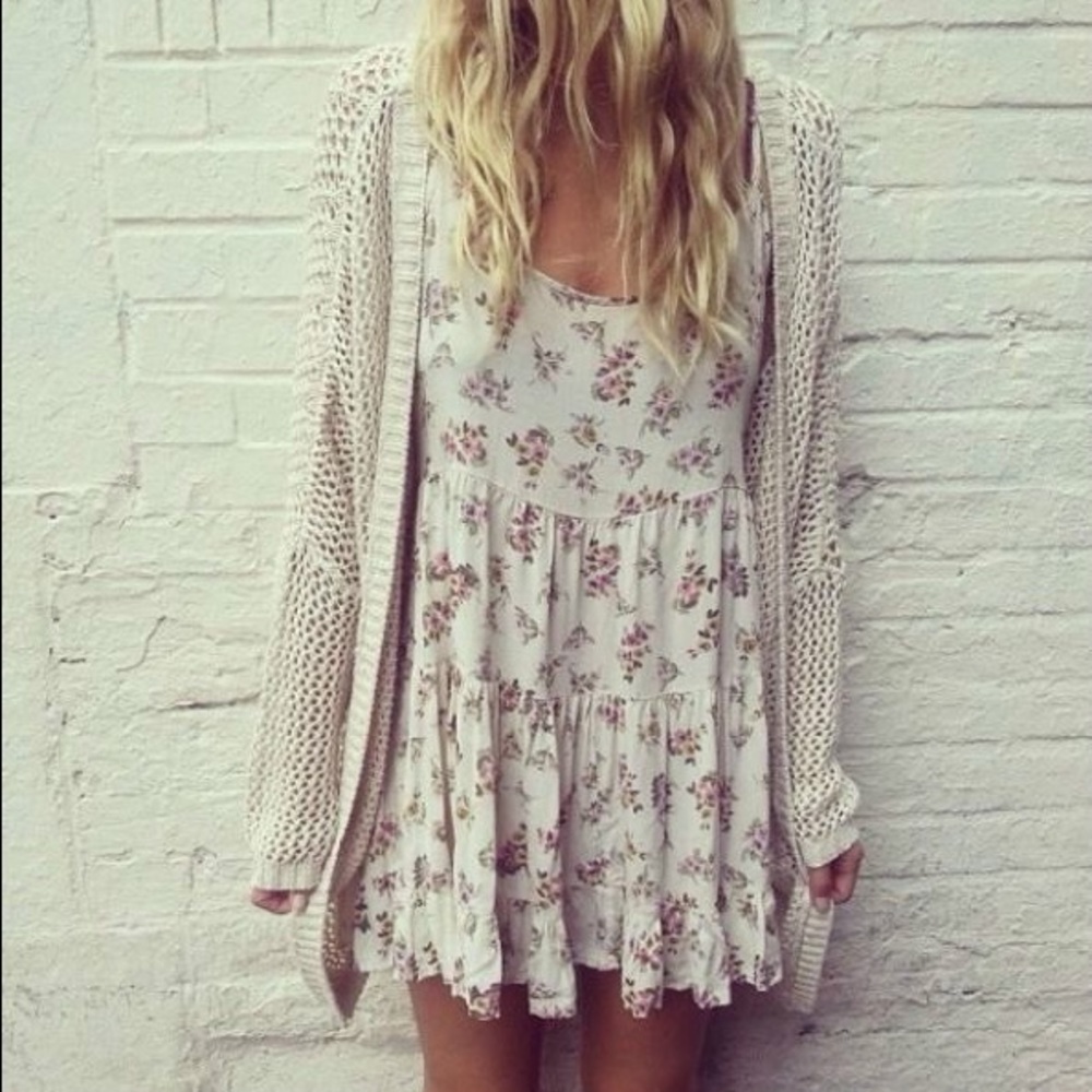 Brandy Melville Floral Jada Dress