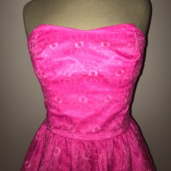 Strapless Fit and Flare Lilly Pulitzer Dress - Picture 3 of 6