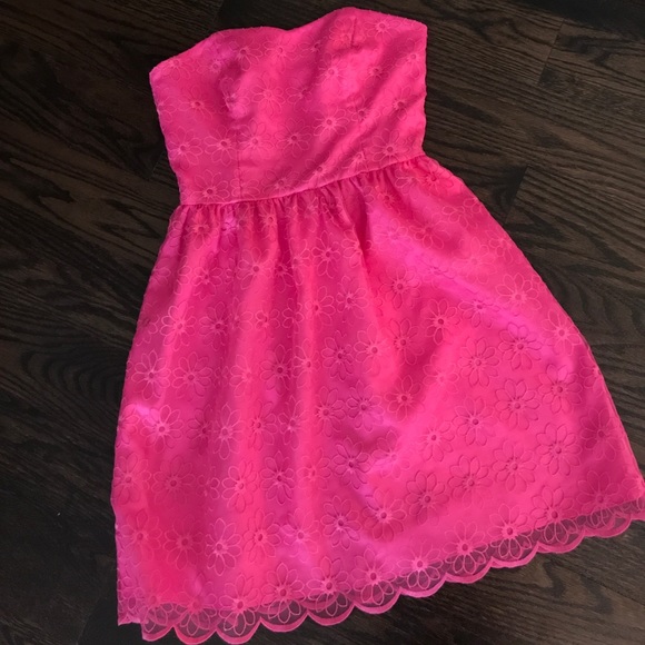 Strapless Fit and Flare Lilly Pulitzer Dress - Picture 2 of 6