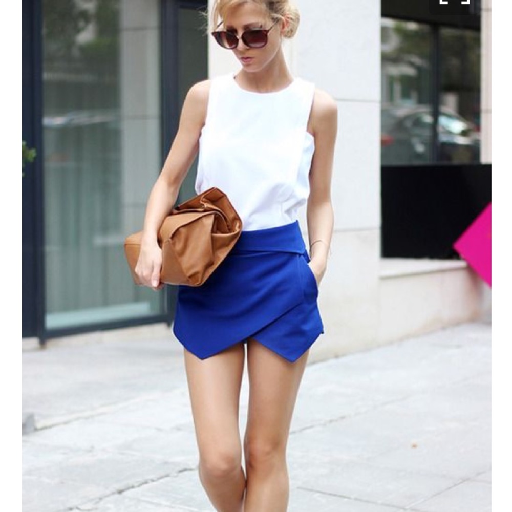 Asymmetrical Skort