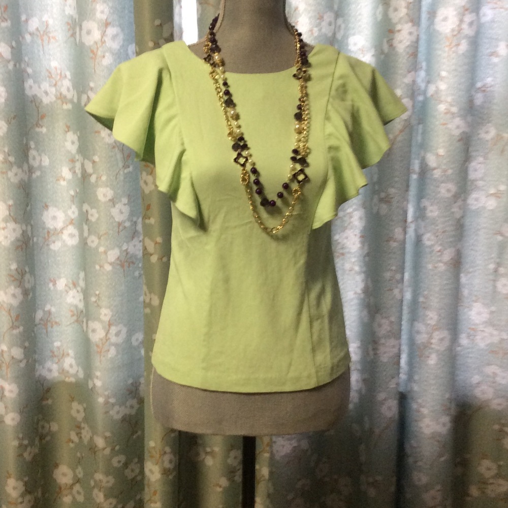 Banana republic mint blouse new