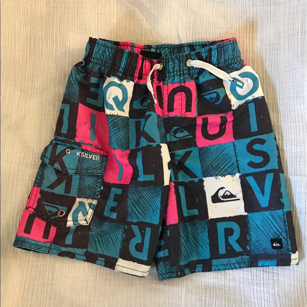Boys Quicksilver swim trunks