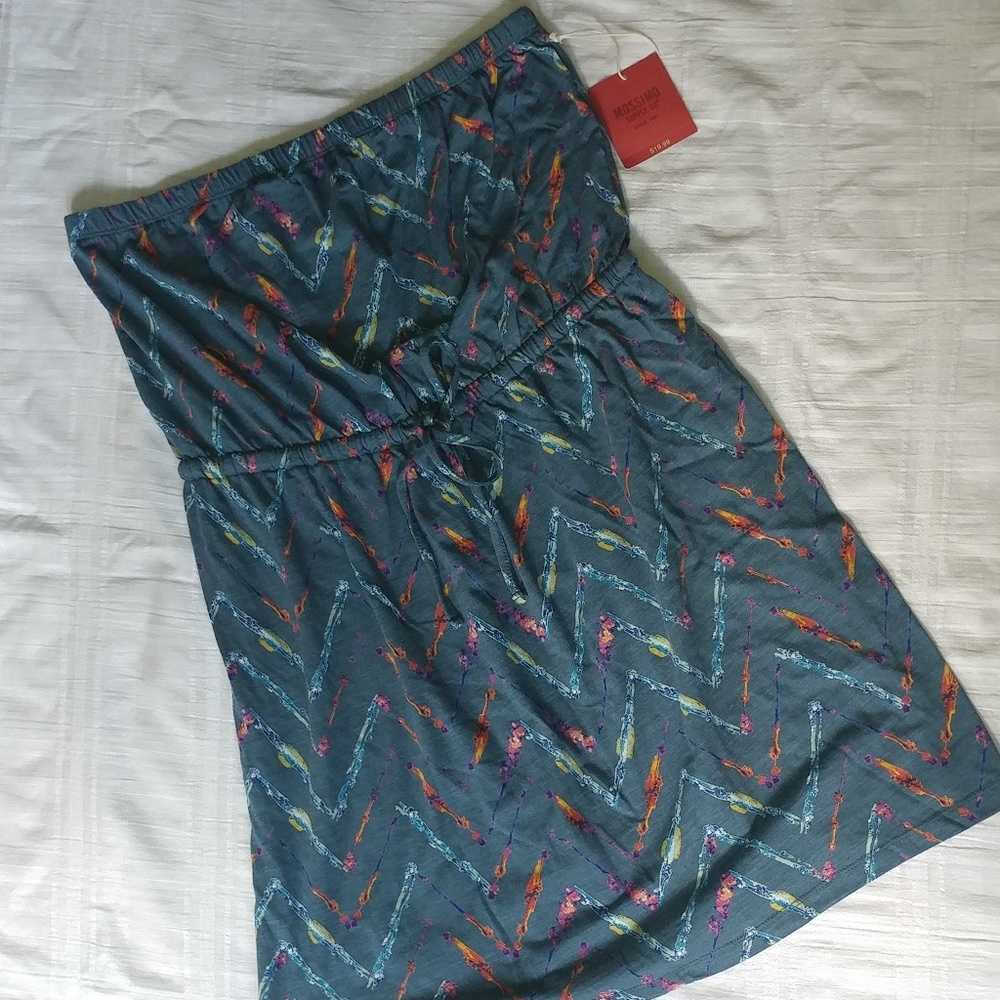 Mossimo Strapless Dress/Cover Up