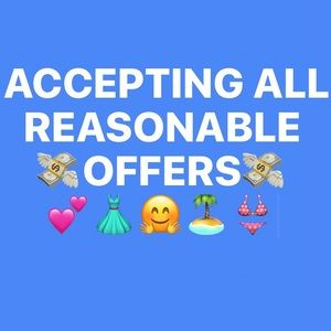 🔥WILL ACCEPT ALL REASONABLE OFFERS🔥
