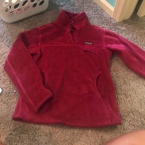 Patagonia Women's ReTool snap up pullover magenta