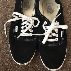 Black Suede Vans