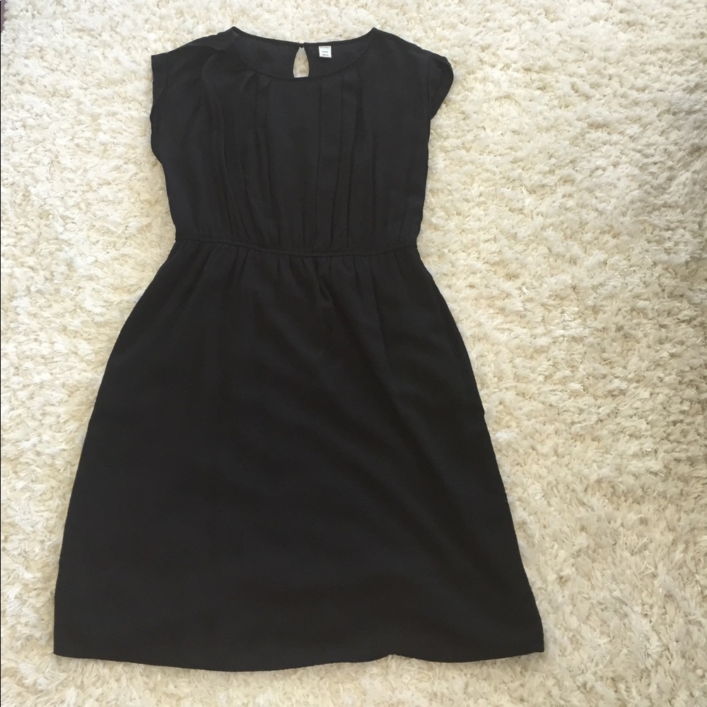 Soft Casual Black Dress