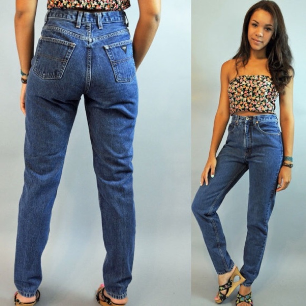 Vintage high waisted jeans
