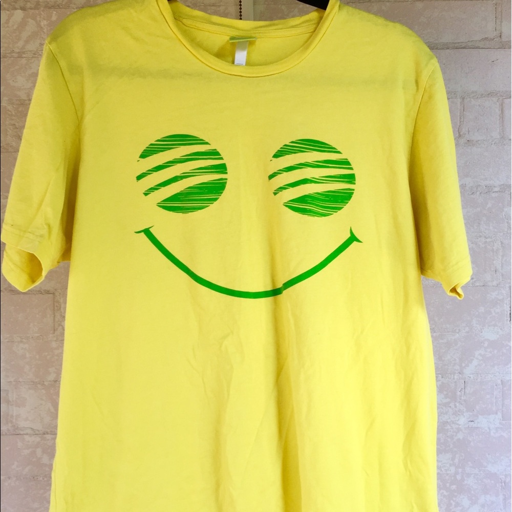 Men's Adidas rare Smiley Face T-Shirt size Large