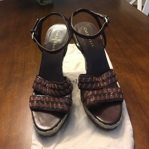 Cole Haan Neutral Heeled Sandals