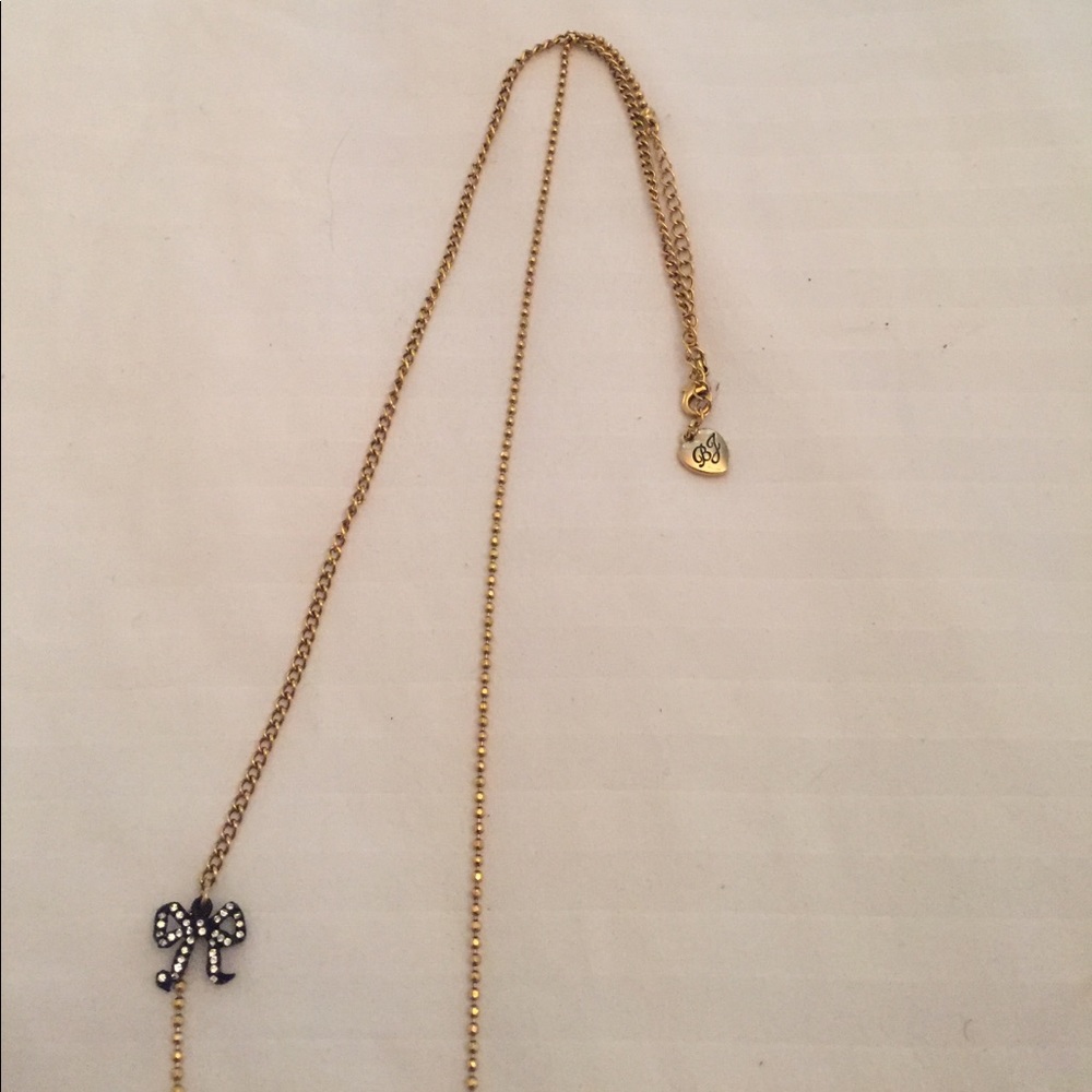 Betsy Johnson black bear necklace! Brand new! - Picture 5 of 7