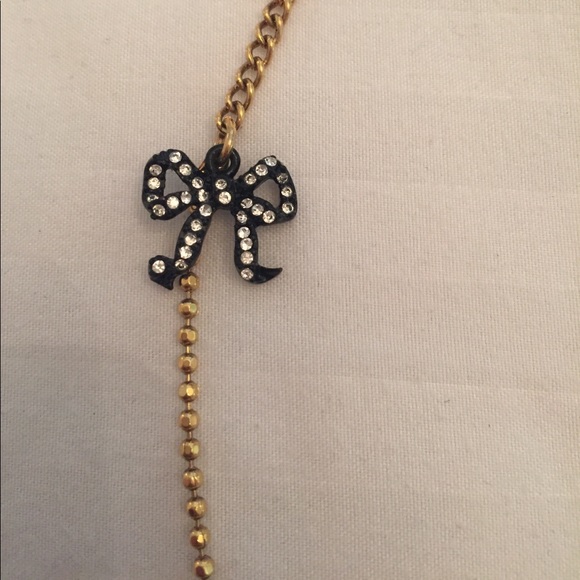 Betsy Johnson black bear necklace! Brand new! - Picture 4 of 7