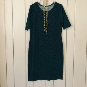 LulaRoe Julia dress size extra-large