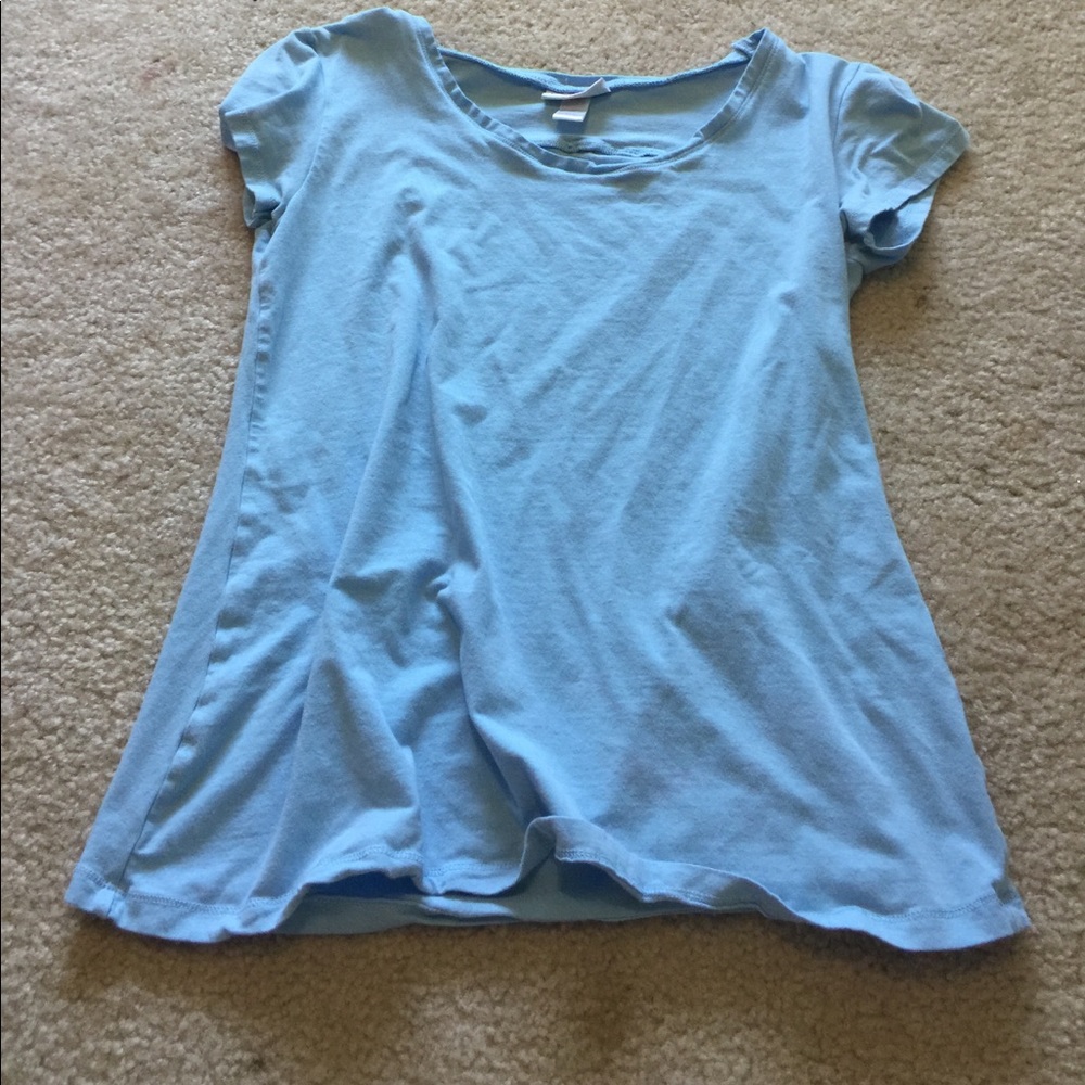 Blue basic shirt