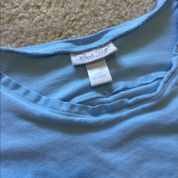 Blue basic shirt - Picture 2 of 4
