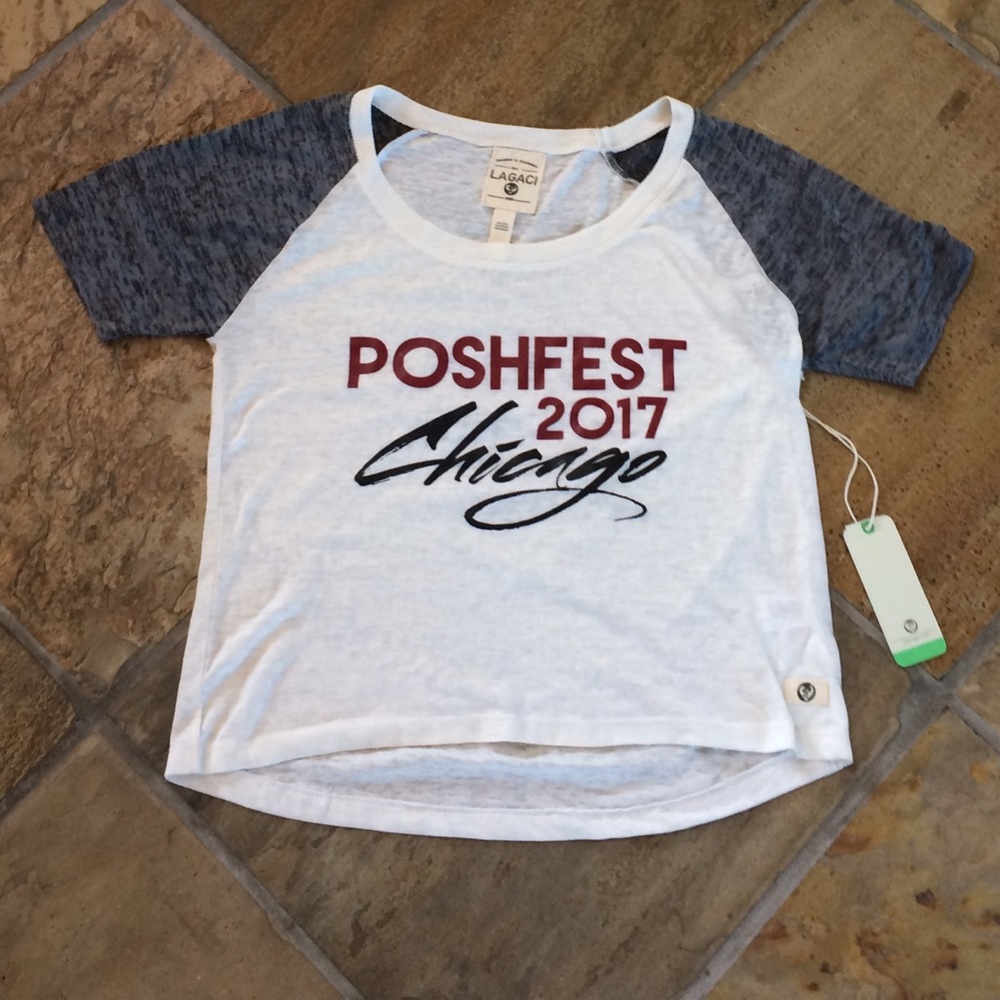 🍃💕NWT Poshfest 2017 Burnout Tee