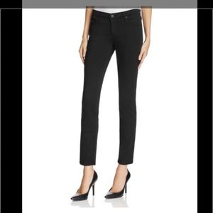 AG stilt cigarette jean in black