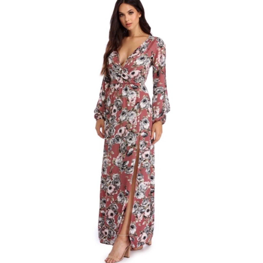 Long Sleeve Maxi Dress