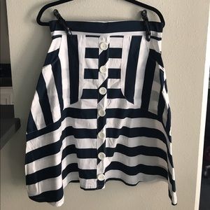 Shabby Apple striped skirt