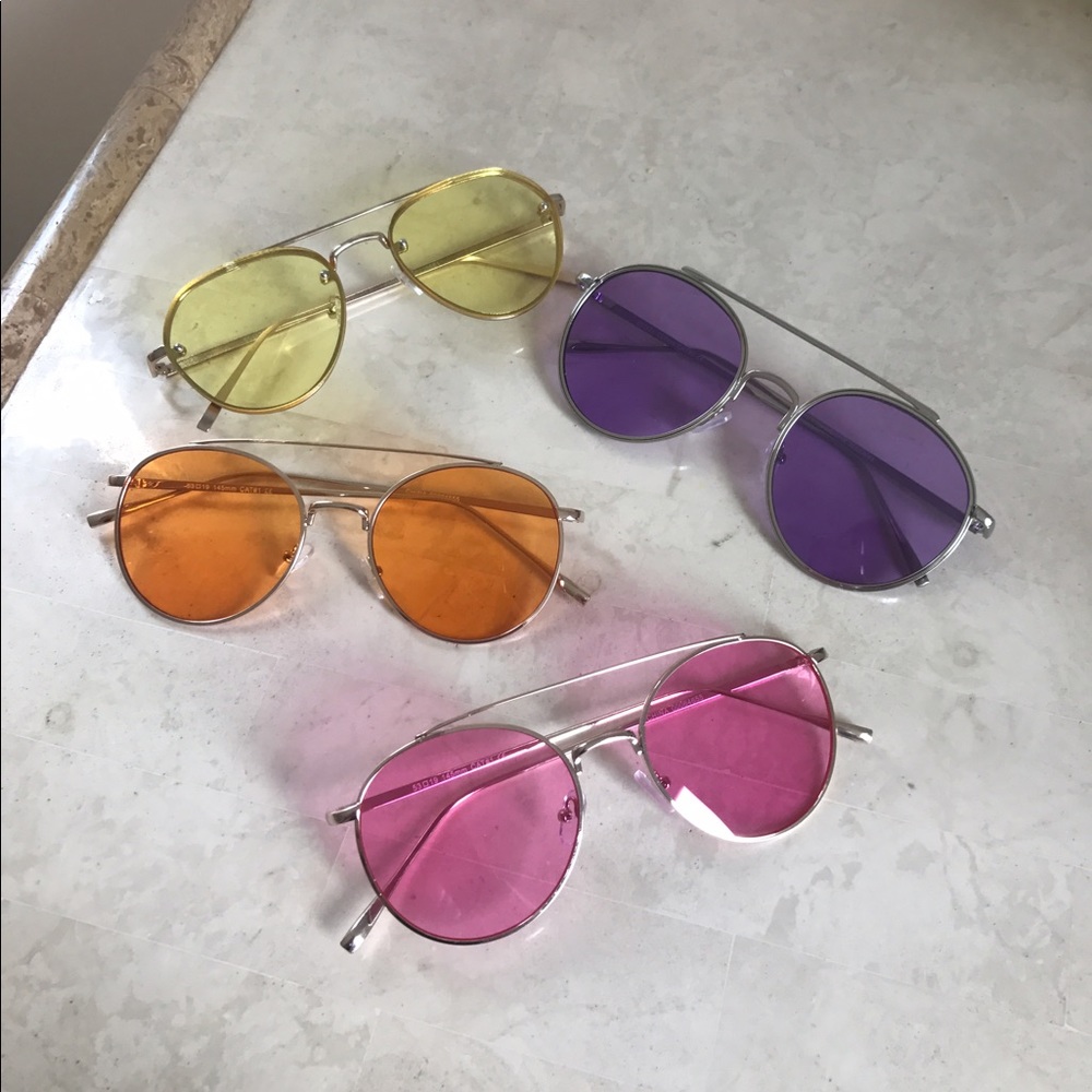 UO Colored Sunglasses - Picture 3 of 4