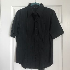 Black Button Down Blouse