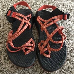 Orange chacos