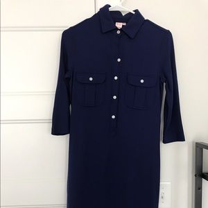 Persifor Winpenny Dress Size XS Navy