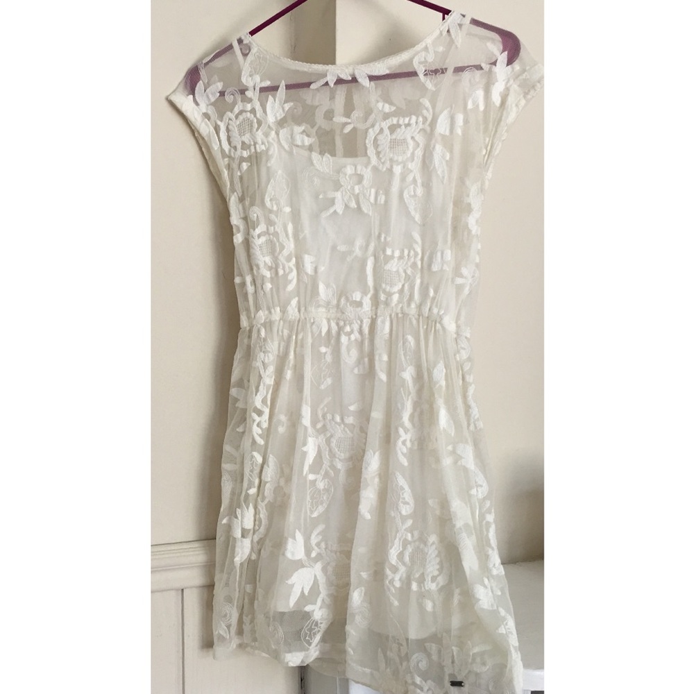 White Lace Dress