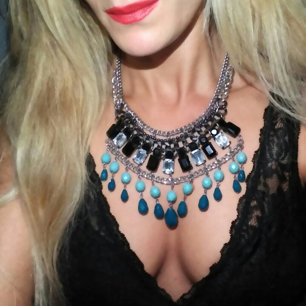 🆕Chunky multi row necklace