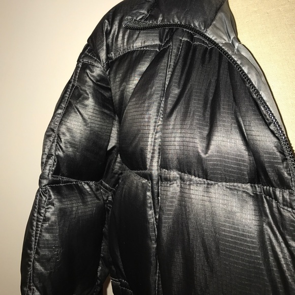 Eddie Bauer Puffy Black Jacket - Picture 3 of 7