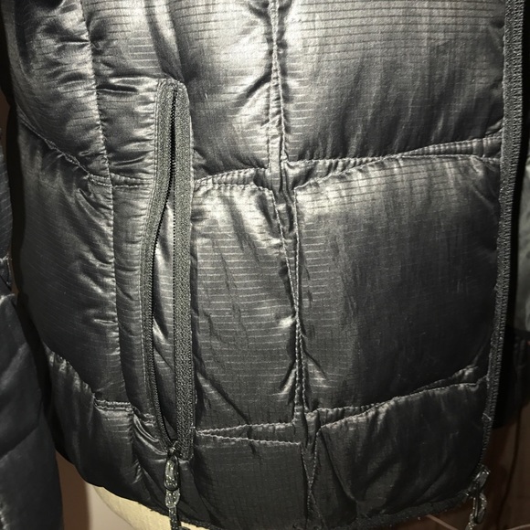 Eddie Bauer Puffy Black Jacket - Picture 4 of 7